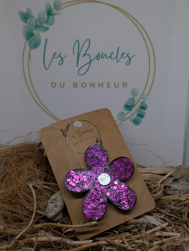 Barrette paillette br62