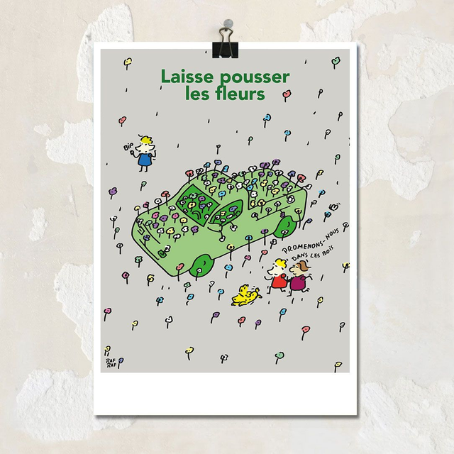 Laisse   pousser les fleurs 