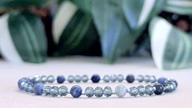 Bracelet | Sodalite Bleue - Sobre 2