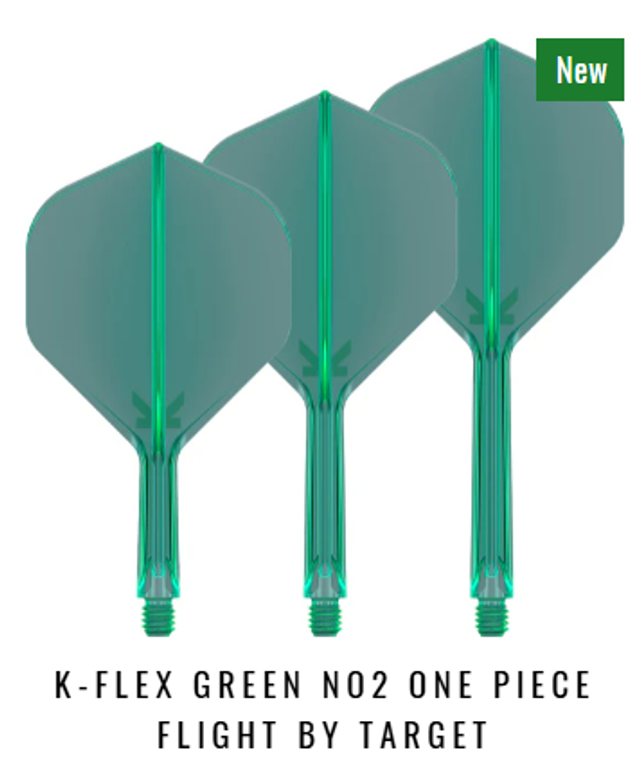 K-Flex Green  No2 One Piece Flight by Target