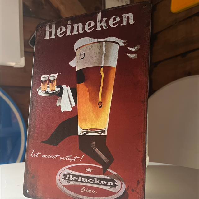 Heineken rood - 20x30 cm