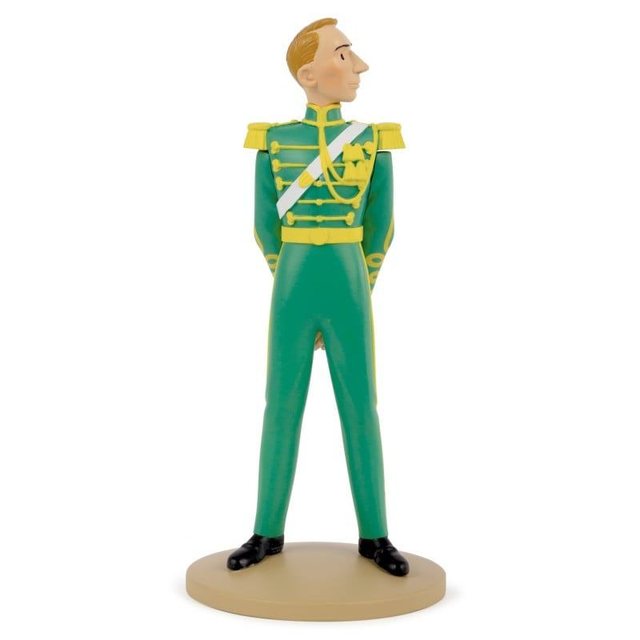 HERGÉ CON UNIFORME VERDE