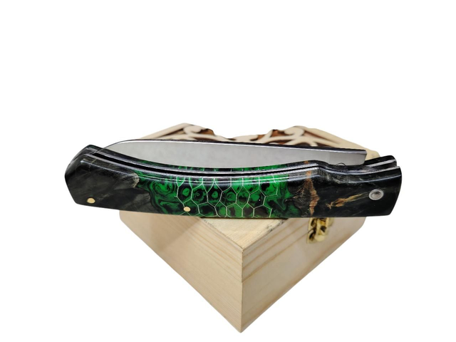 L&#039;Ambacien ®️ polymiroir inox - Chancre de châtaignier 