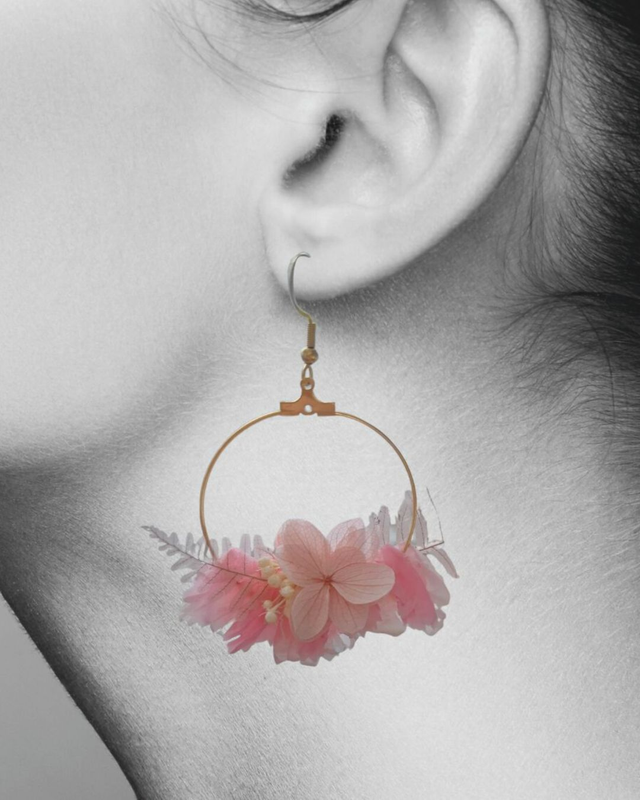 L’éternel-Boucles d’oreilles romantiques