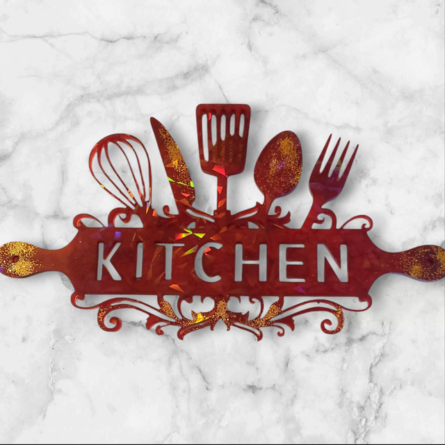 Suspension cuisine holographique 