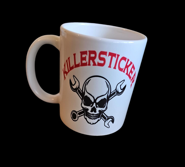 Tasse Killersticker 