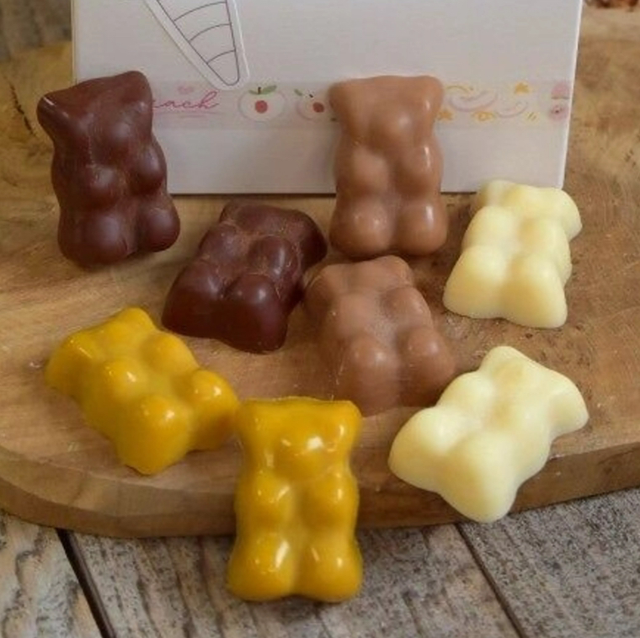 Fondant « Ourson » - Barbe à papa 