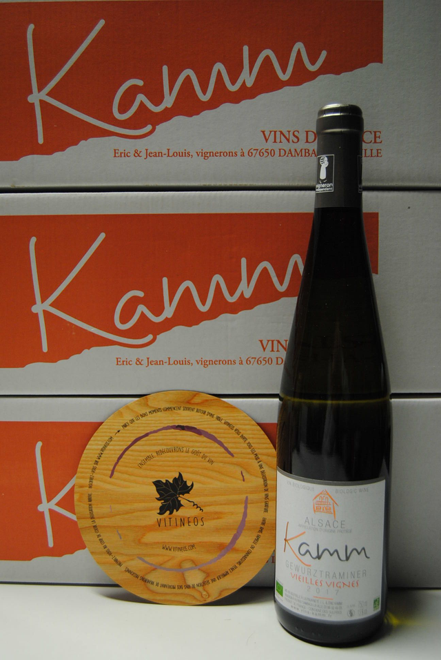 Gewurstraminer Prestige 2018 - Blanc Sec Tranquille - Domaine Kamm (Jean-Louis et Eric Kamm)