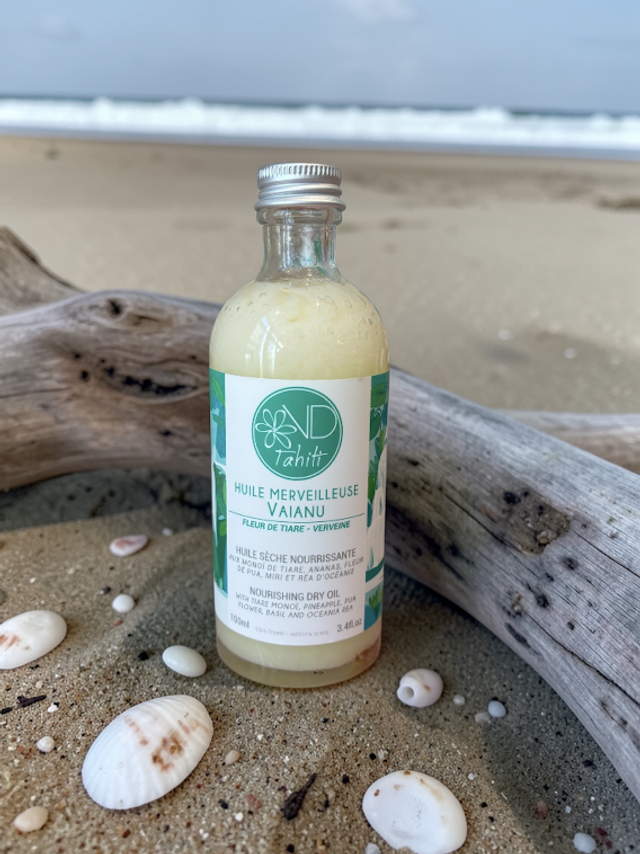 Huile sèche Vaianu 100 ml - VD Tahiti