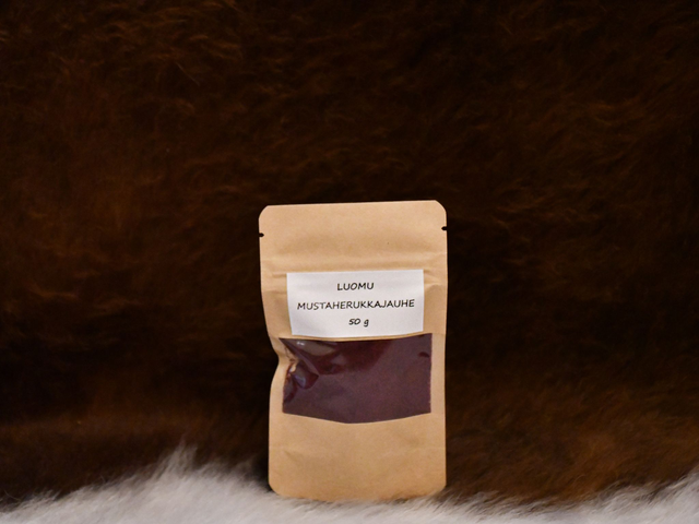 Mustaherukkajauhe 50g