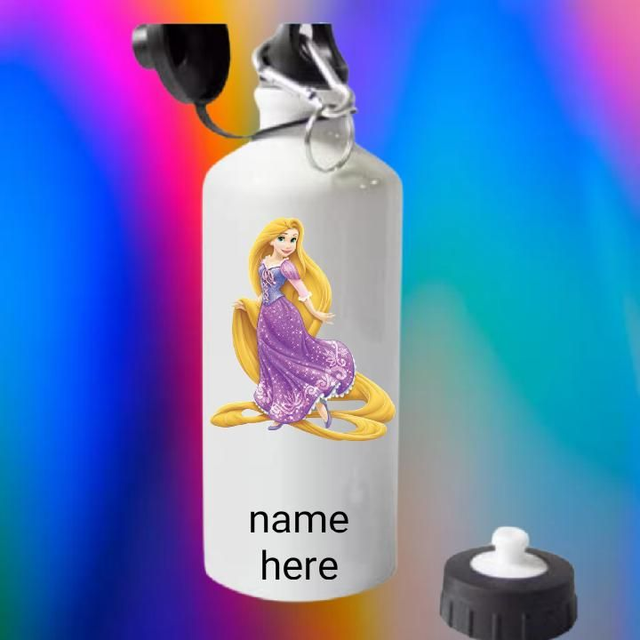 Rapunzel Water Bottle With Free Personalisation 