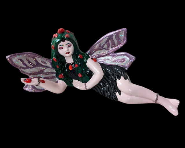 Slipware Figurine - Gothic Woodland Fairy