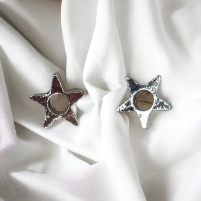 Boucles d'oreilles Etoile