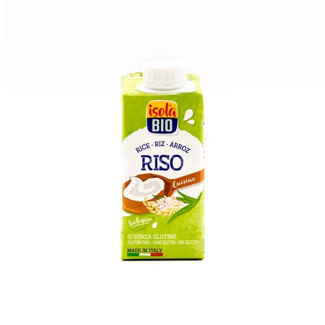 CREMA DI RISO DA CUCINA 200ML ISOLA BIO
