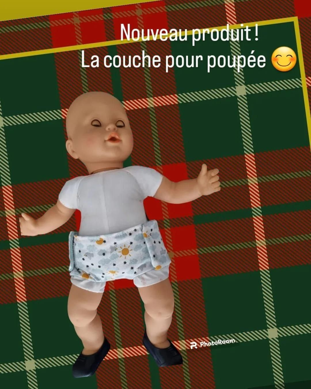 Couche de poupée