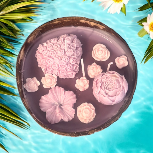 Bougie coco parfumé