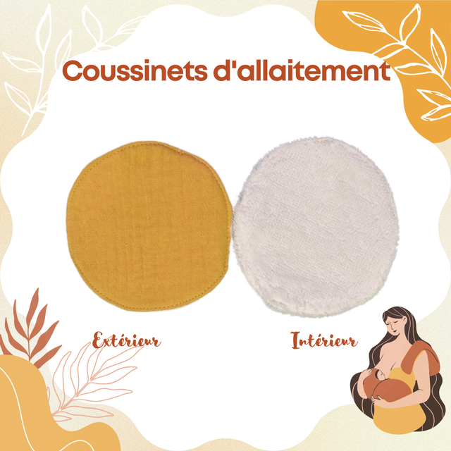 Coussinets d&#039;allaitement Ecru