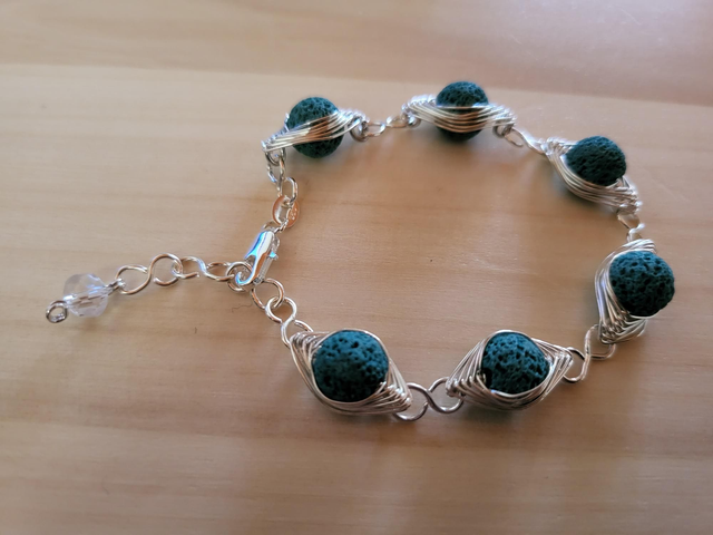 Pulsera Lava Azul