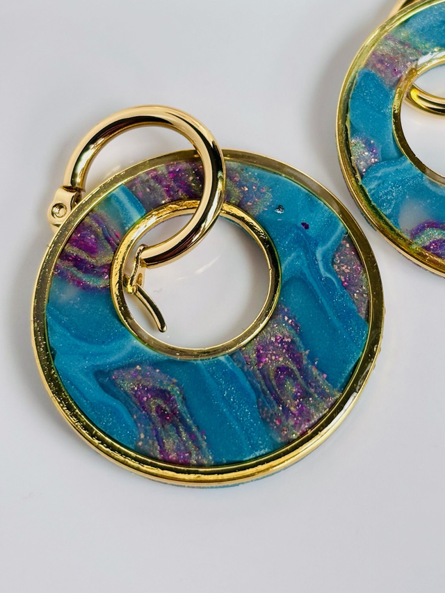 Boucles « Lune Vénitienne »