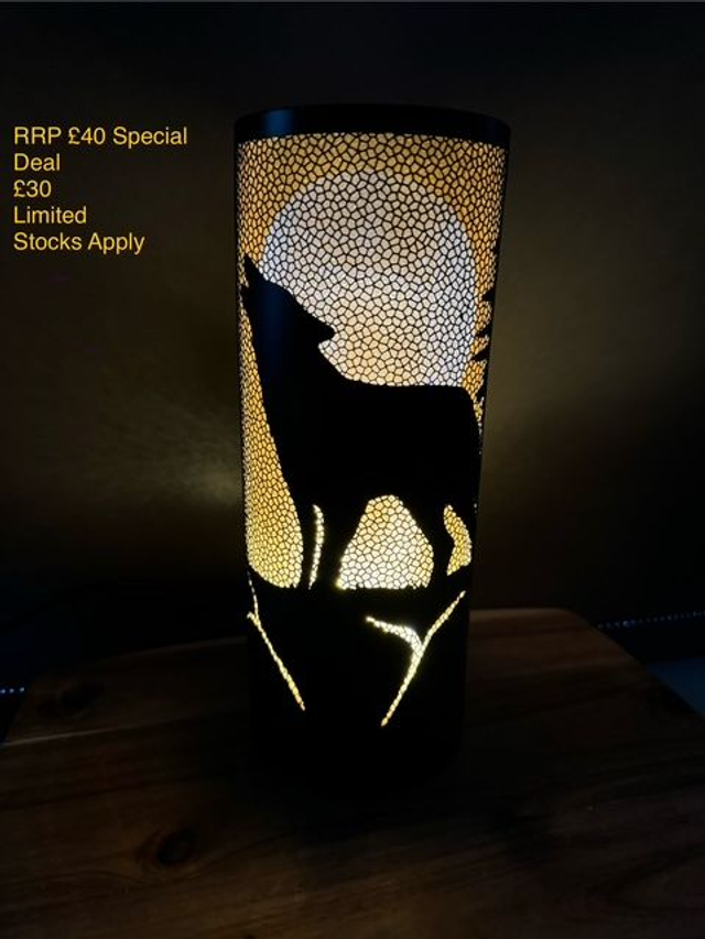 Howling Wolf Touch Sensitive Aroma Lamp