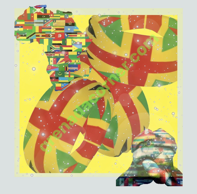 AFRO CARIB UNION JACK SWEATBAND