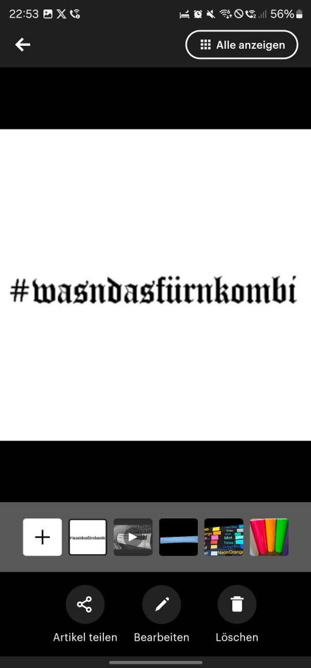 #wasndasfürnkombi Altdeutsch