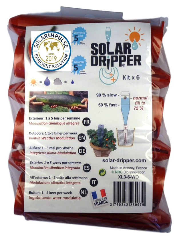 Goutteur Solaire ORIAZ XL par 6