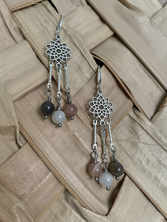 Boucles d’oreilles « Attrape Lune »