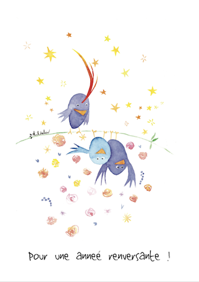 carte de voeux simple