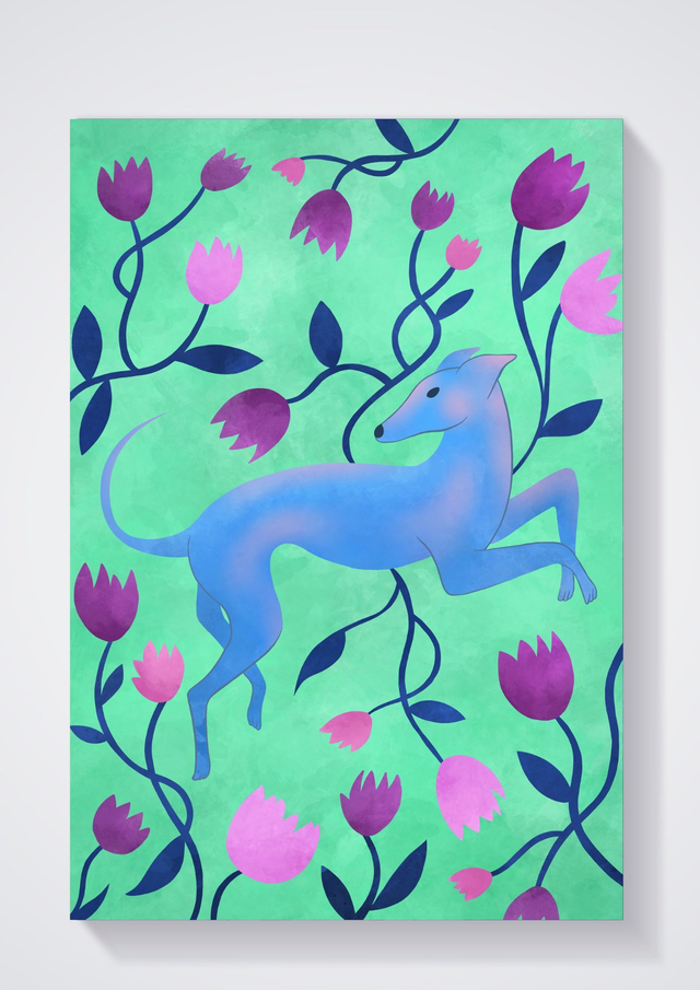 Affiche Melancholic Dog