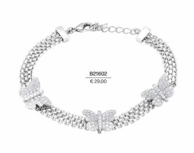 Bracciale in metallo anallergico