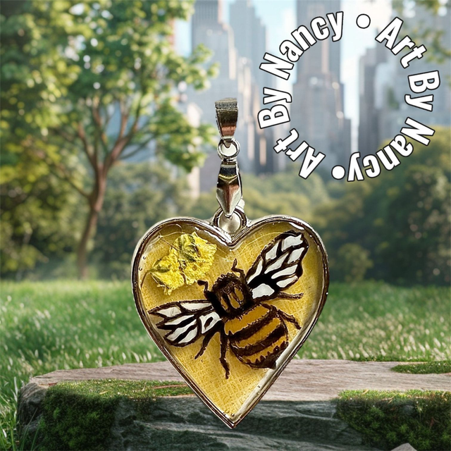 Art By Nancy - Bee Pendant
