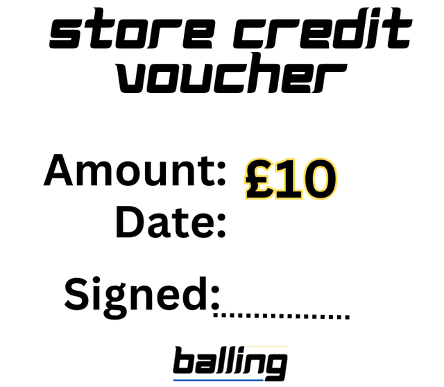 £10 In Store Voucher