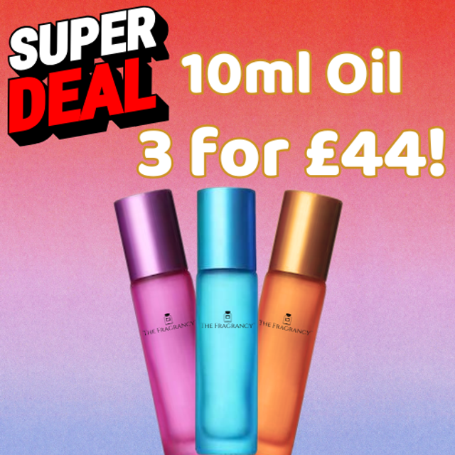 10ml Pure Oils - 3 for £44!