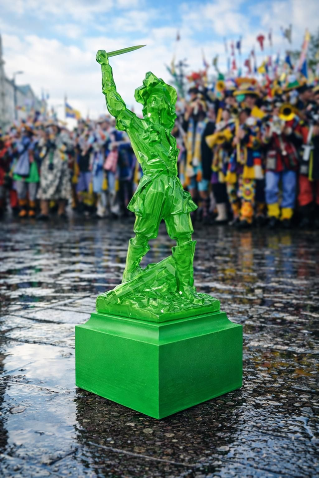 Statue Pop Jean Bart Édition Cristal Vert