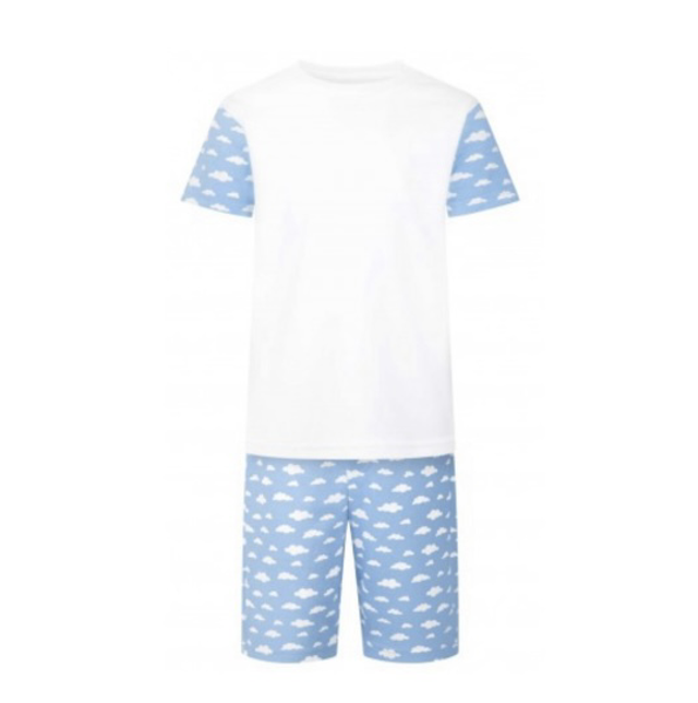 Personalised Short Cloud Birthday PJs