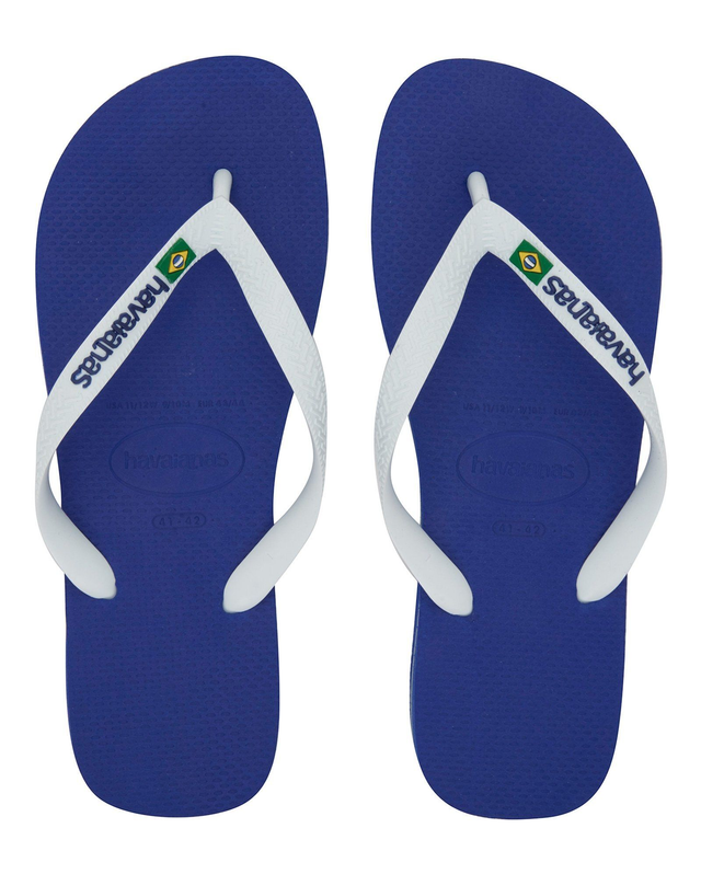 Havaianas Brasil Logo Blu