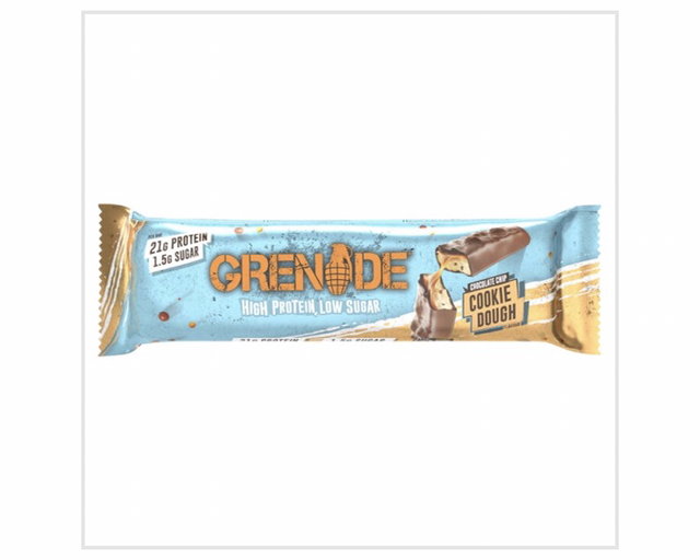 Protein bar, Grenade Chocolate Chip Cookie Dough Flavour 60g