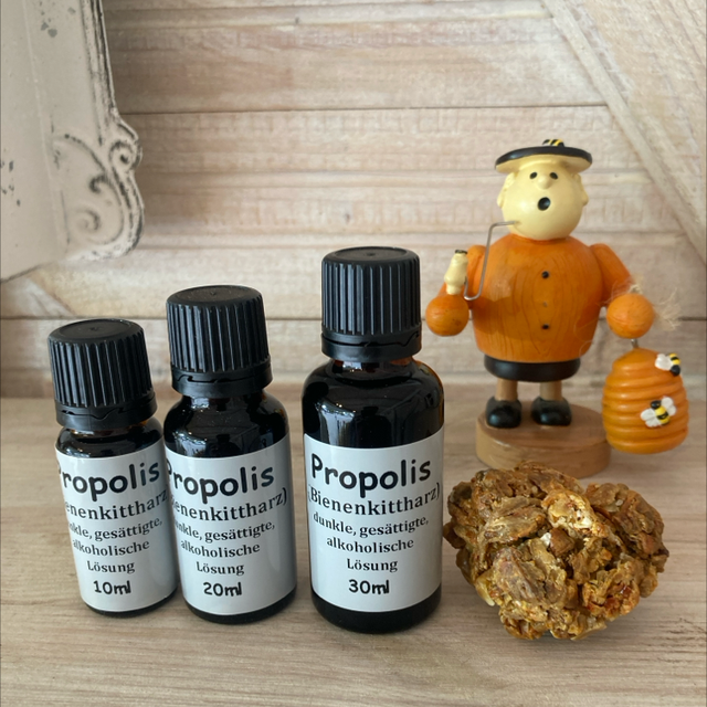 Propolis - alkoholische Lösung - eigene Herstellung