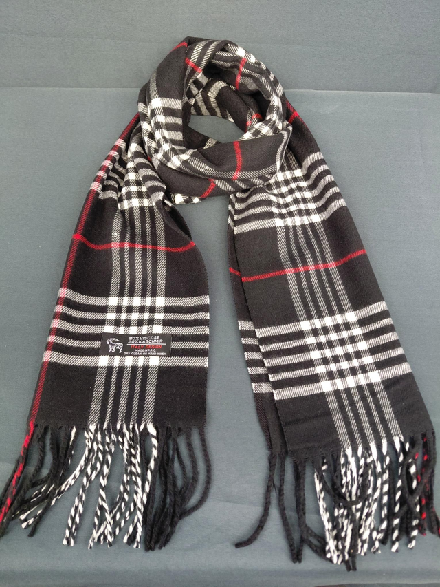 Magnifique écharpe Couleur noir 