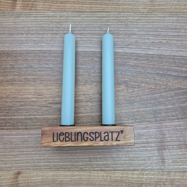 2er Stabkerzenhalter, Lieblingsplatz