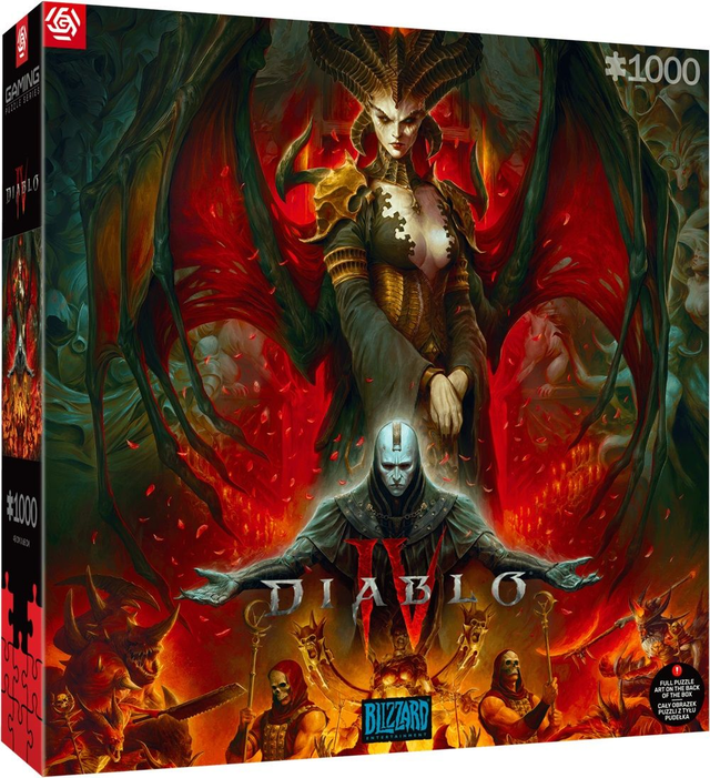 Good Loot Gaming Puzzle Diablo IV Lilith Composition Puzzles 1000