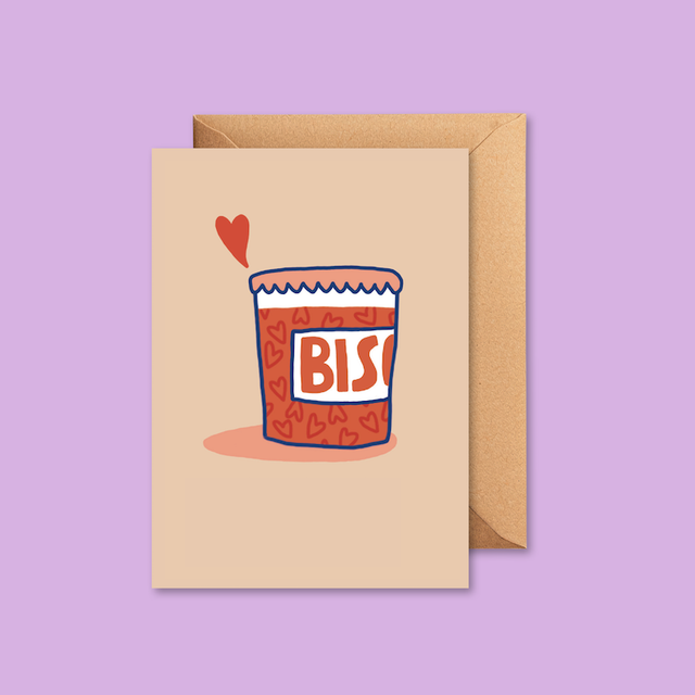 Confiture de bisous - Carte