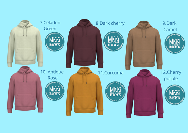 NS401 - Sweat-shirt écoresponsable à capuche unisexe