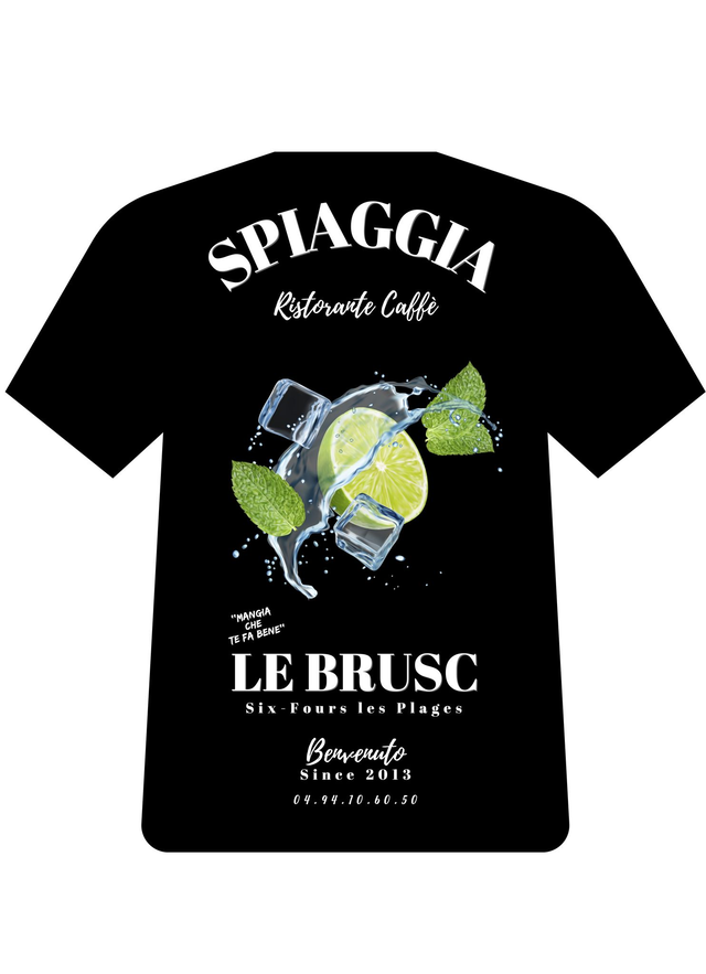TSHIRT CITRONS VERT MOJITO