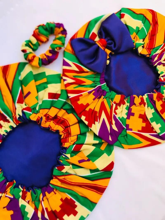 Minion duo bonnet satin/wax ( comme maman)