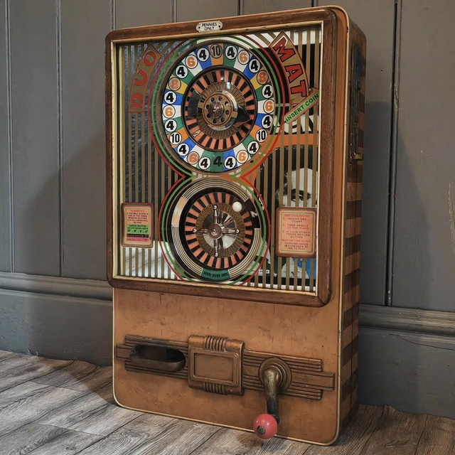 Duo Mat Slot Machine SOLD! 