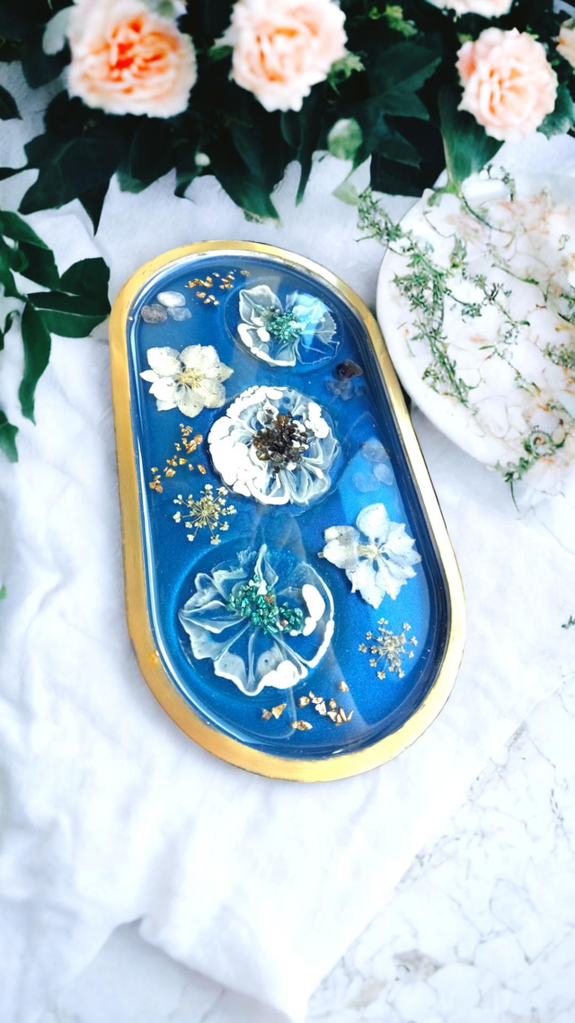 Magic garden trinket tray
