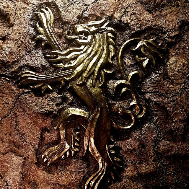 - Plaque House Lannister - Game of Thrones