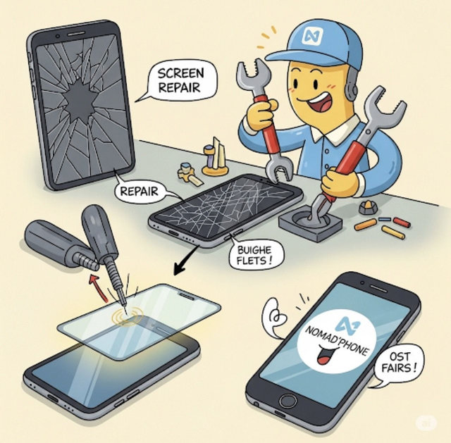 1. Remplacement Ecran Samsung Galaxy S20